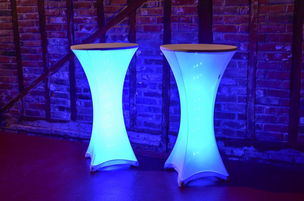 LED Poseur Table SLP Event Hire Ltd